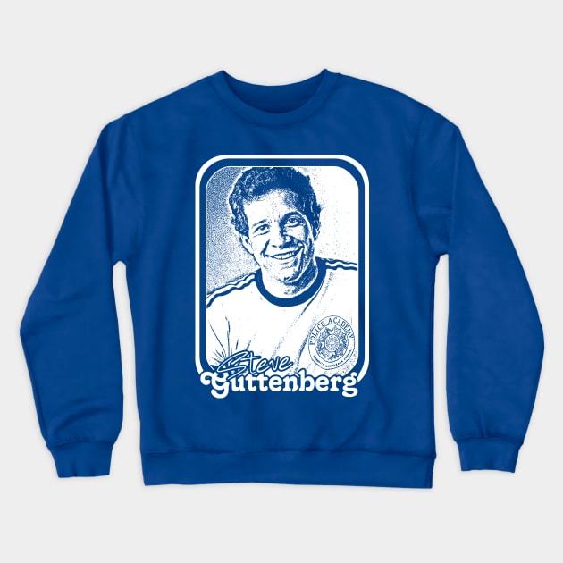Steve Guttenberg / 80s Aesthetic Movie Lover Gift Design Crewneck Sweatshirt by DankFutura